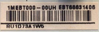 MAIN PARA TV LG / NUMERO DE PARTE EBT66631406 / EAX69487906(1.0) / PANEL NC550TQG-AAKH1 / DISPLAY LC550EQC(SP)(A1) / MODELO 55UP8000PUR.BUSYLKR	 - Imagen 2